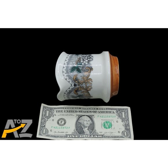 Vintage Goebel Burgund Oeslauer Manufaktur Creamer Pitcher, Bavaria, W. Germany - Picture 5 of 11